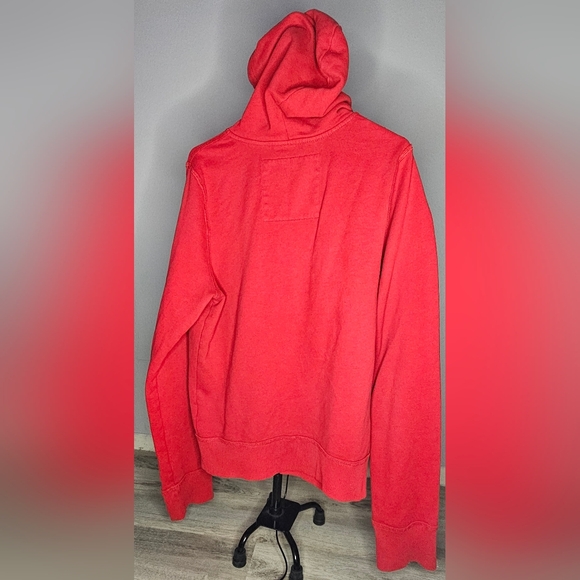 Hollister Red Sweatshirt Hoodie Jacket - Picture 5 of 7
